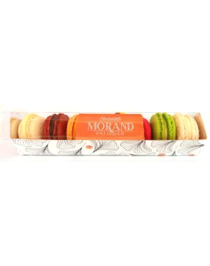 Réglette Ginkgo de 8 macarons assortis