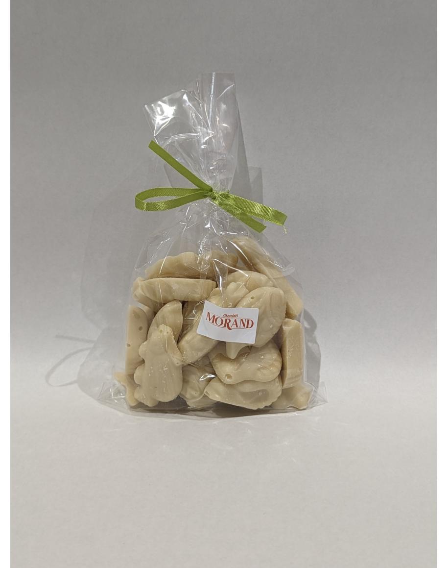 Sachet friture blanc