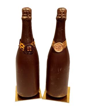 Bouteille de Champagne 150g garnie