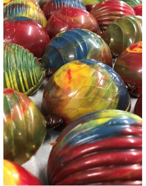 Boule de Noël Chocolat / 70mm