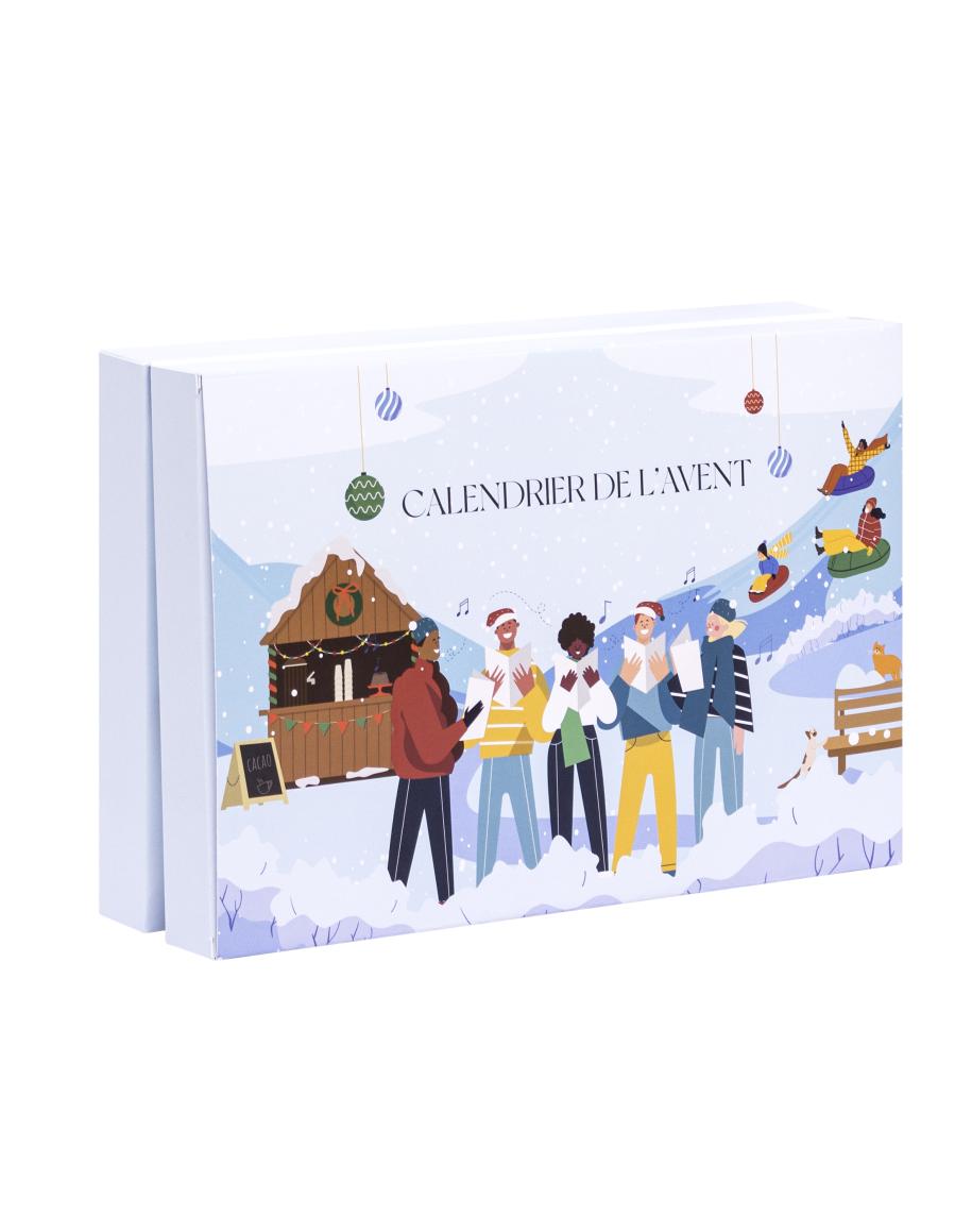 Calendrier de l'Avent Marché de Noël