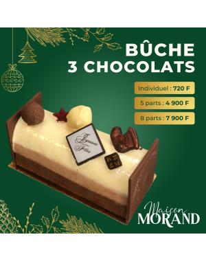 Bûche 3 Chocolats 5P
