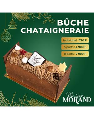 Bûche Chataigneraie 8P