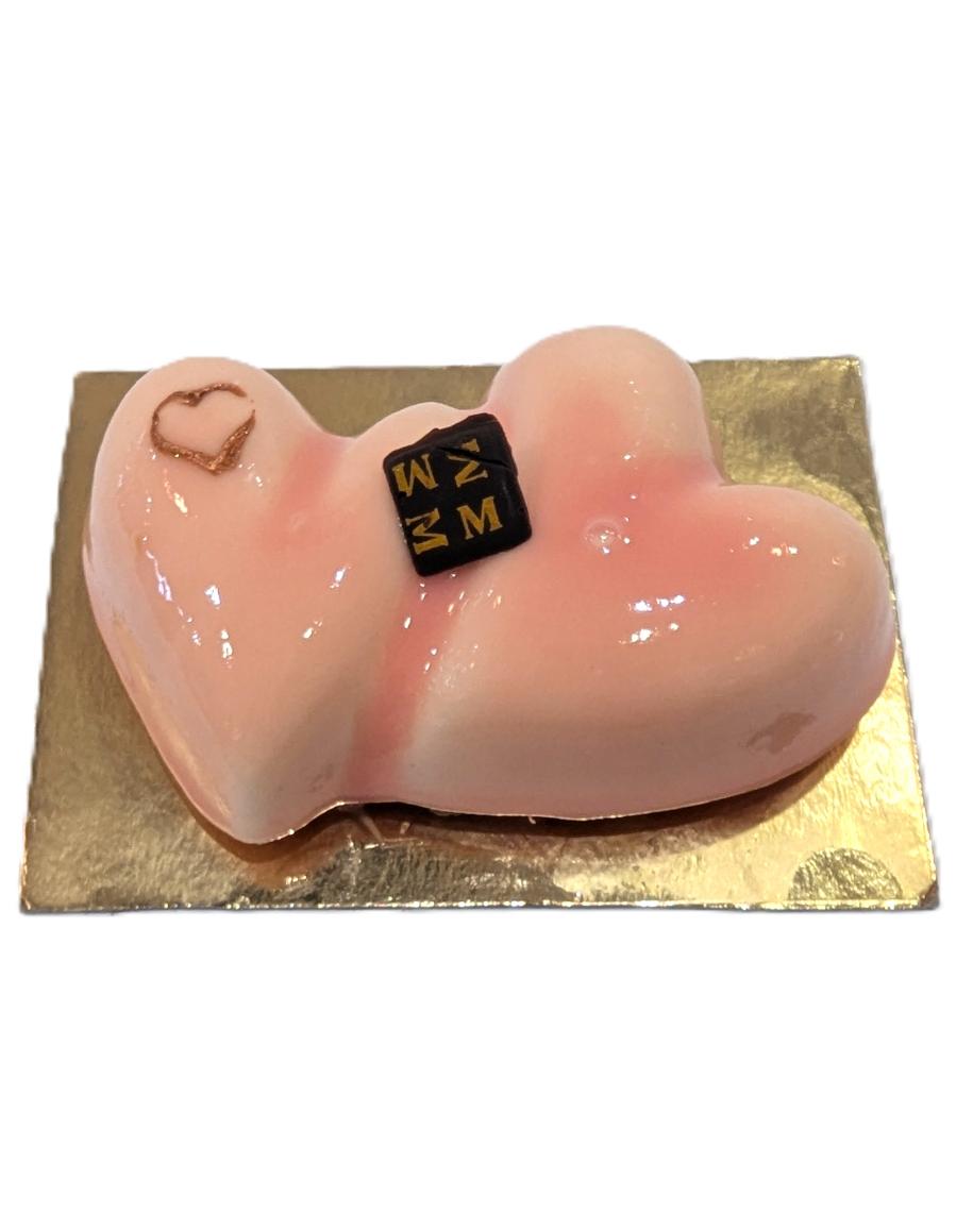 Fraise d'amande en amoureux