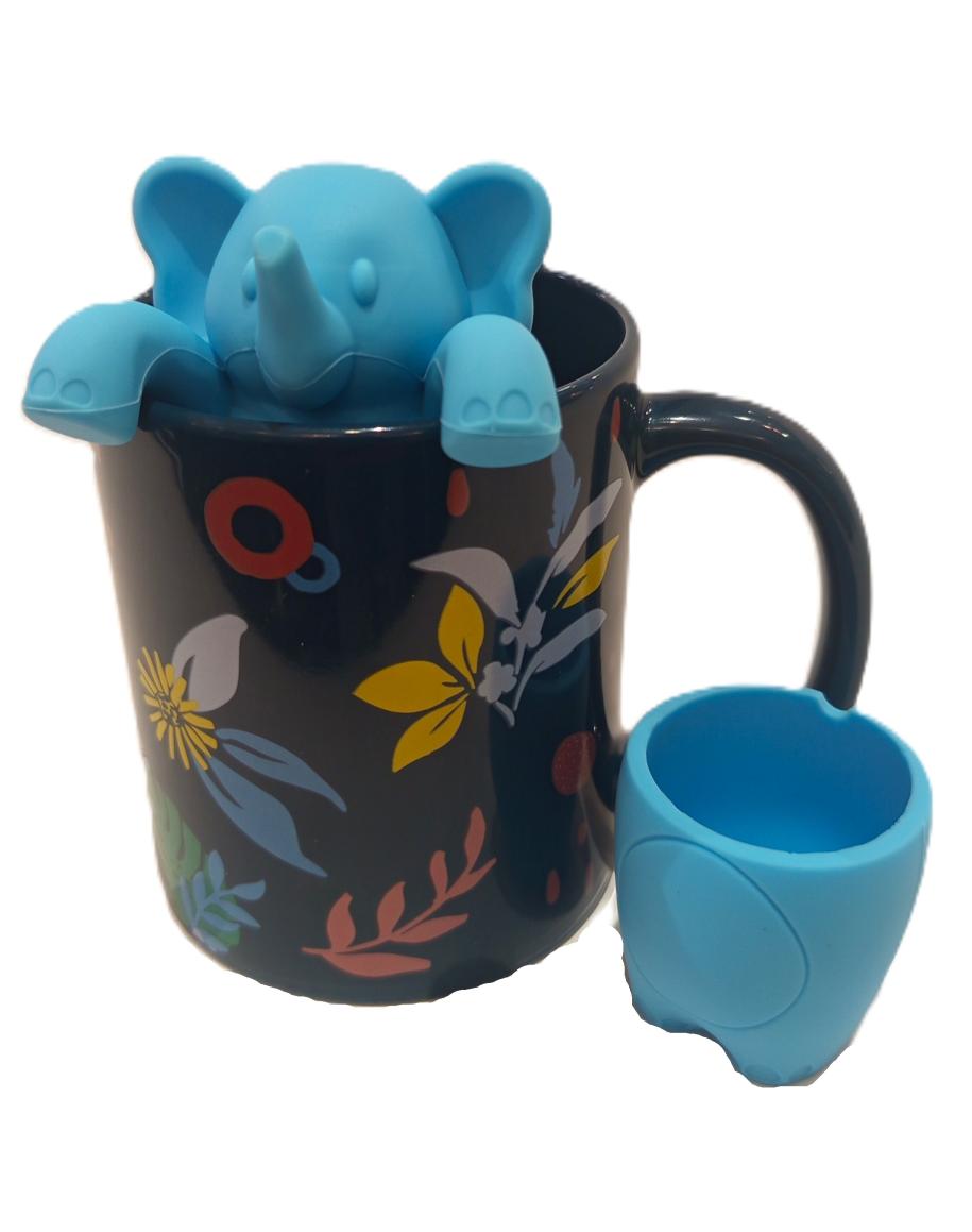 Infuseur à thé Elephant bleu