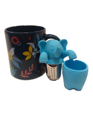 Infuseur à thé Elephant bleu