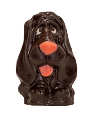 Chien Droopy noir garni