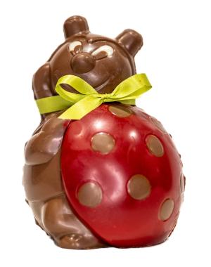 Coccinelle grand modèle lait garnie