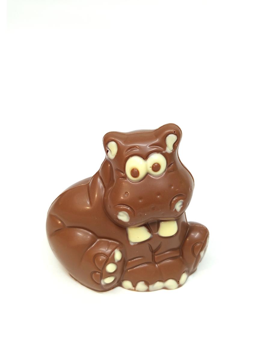 Hippopotame chocolat lait garni