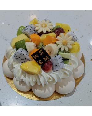 Pavlova fruits du marché