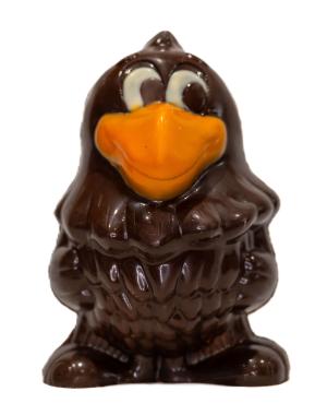 Cagou noir grand modèle garni