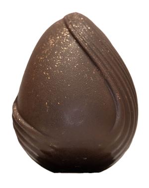 Oeuf Ouvéa chocolat noir garni