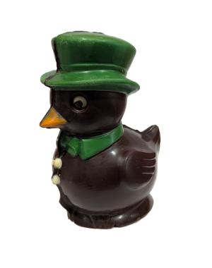 Poussin costard noir garni