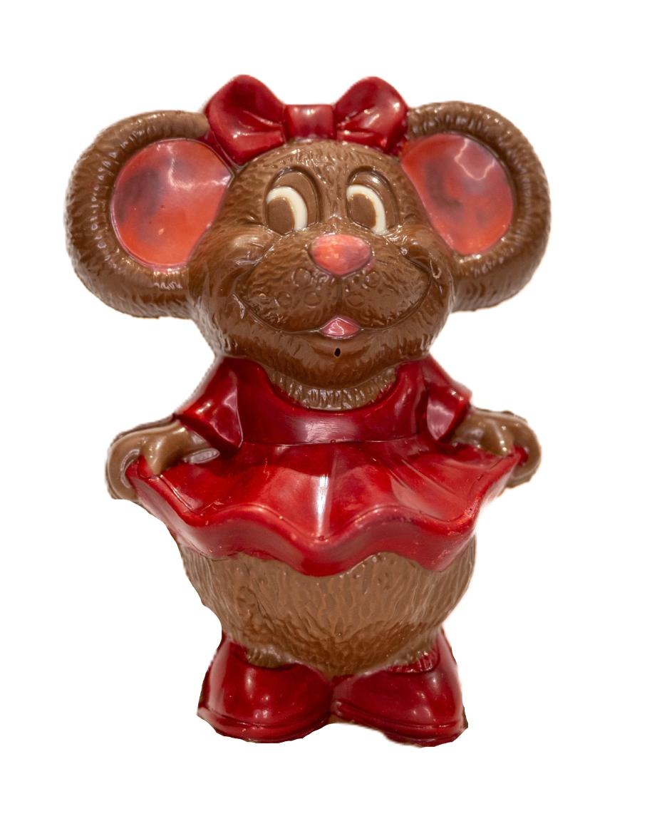 Souris fille lait garni