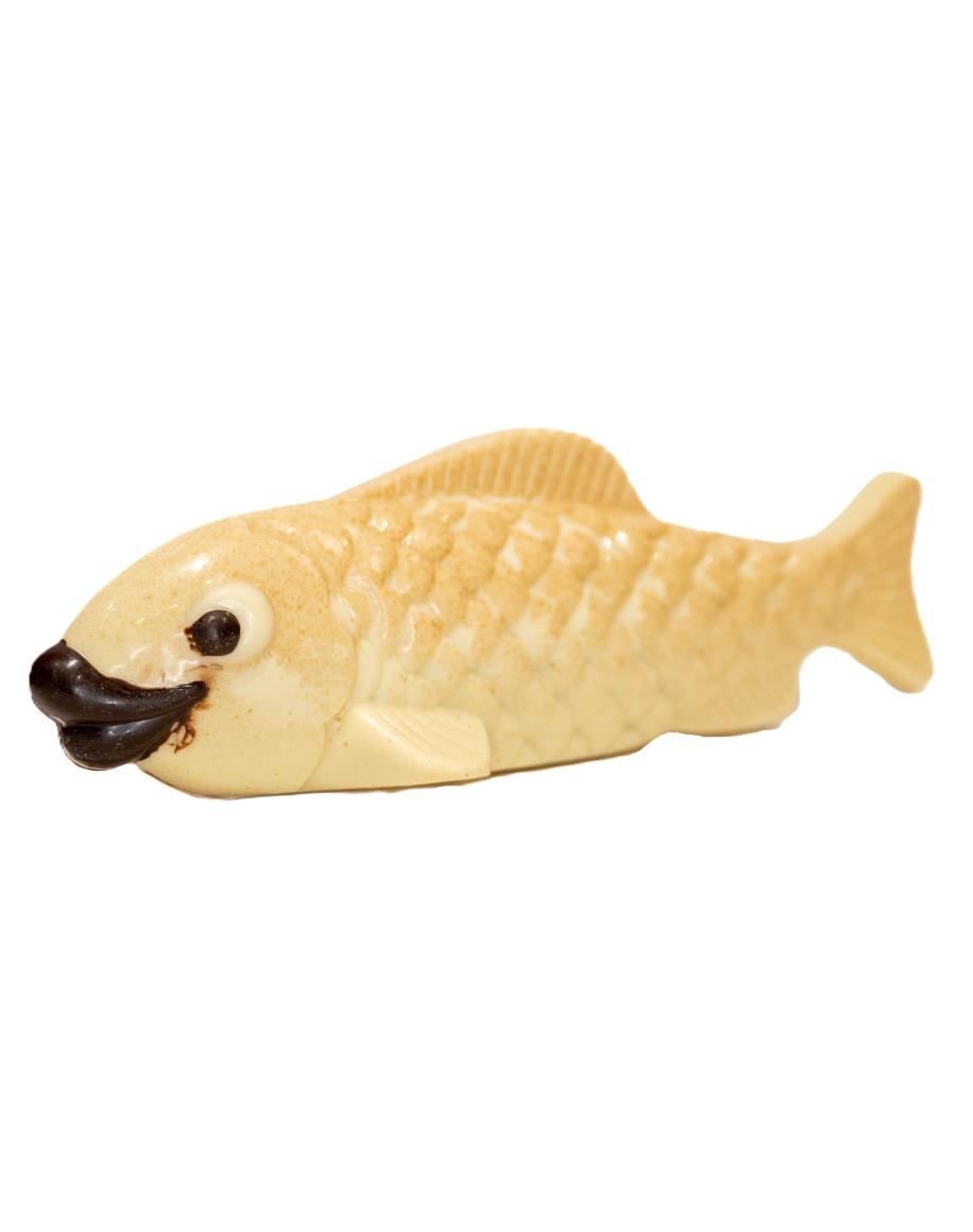 Truite grand modèle blanc garnie