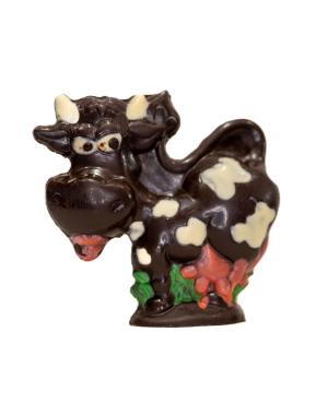 Vache grand modèle noir garnie