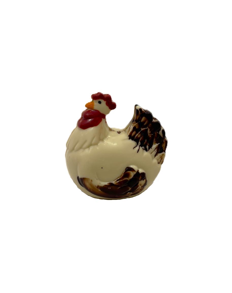 Poule blanc T2 garnie