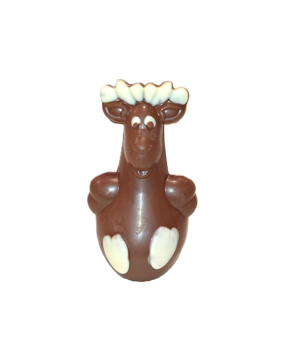 Cerf en chocolat lait
