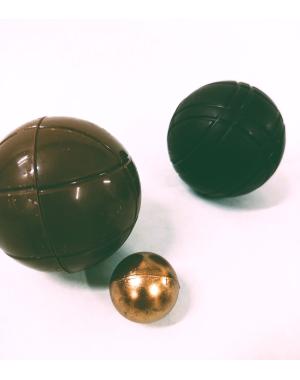Set 3 Boules De Pétanque lait