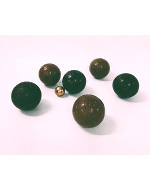 Set 3 Boules De Pétanque lait